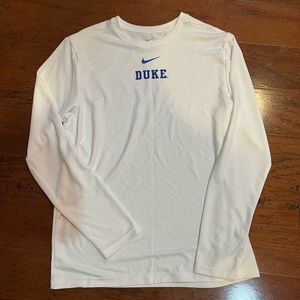 Duke Nike Dri-Fit Long Sleeve Shirt